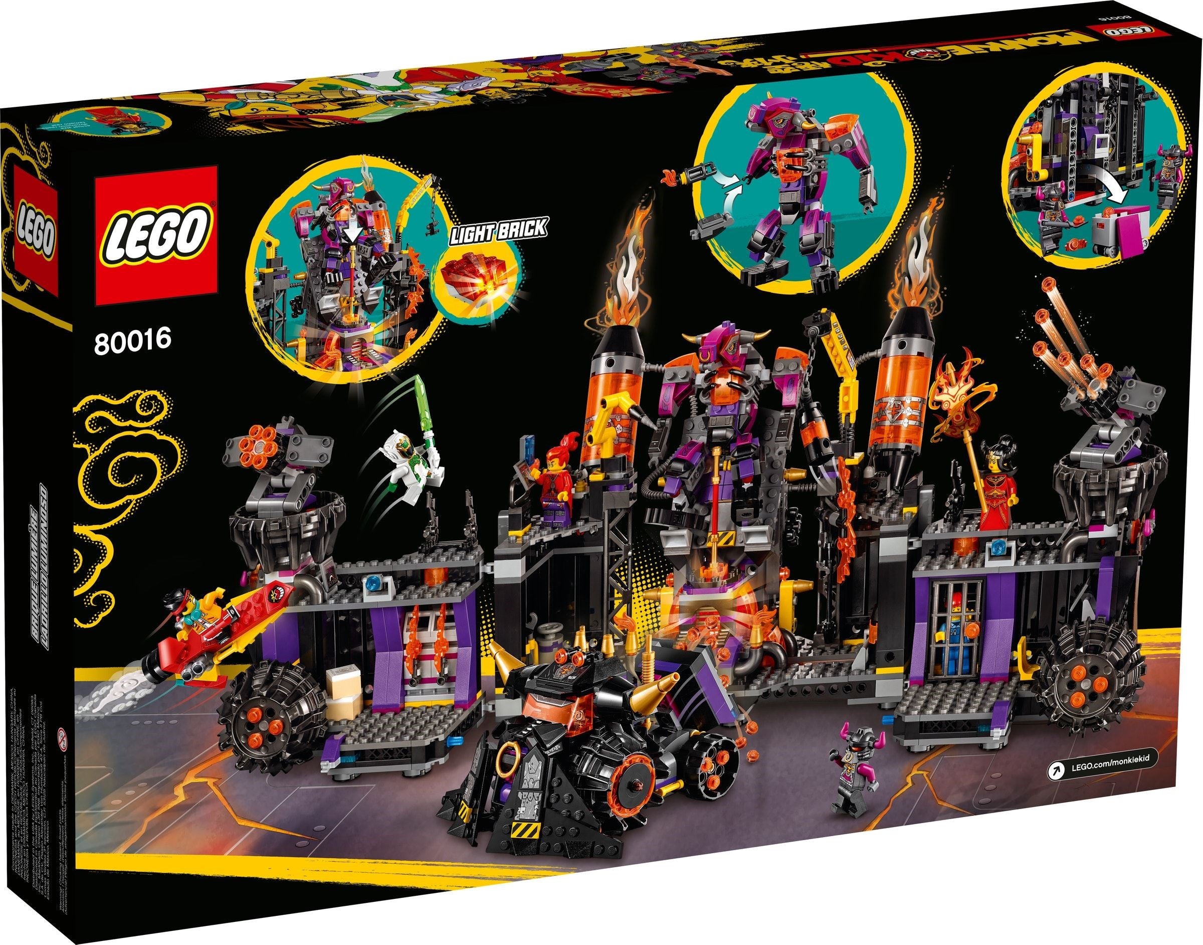 LEGO Monkie Kid Die glühende Giesserei 80016