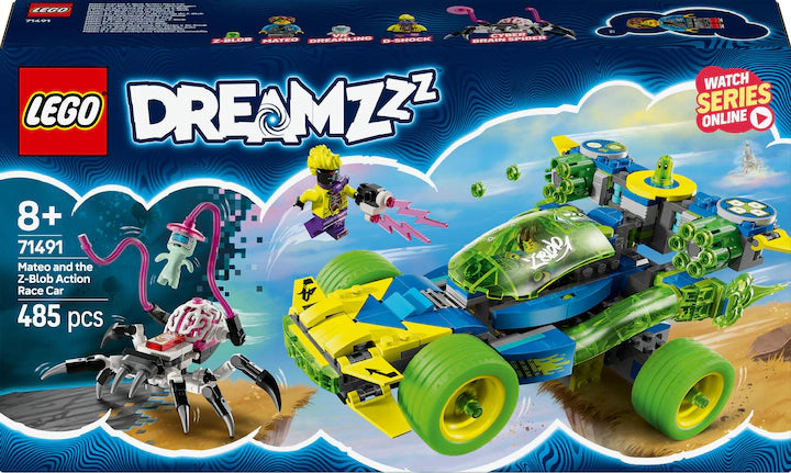 LEGO DREAMZzz Mateo mit dem Z-Blob Action-Rennwagen 71491