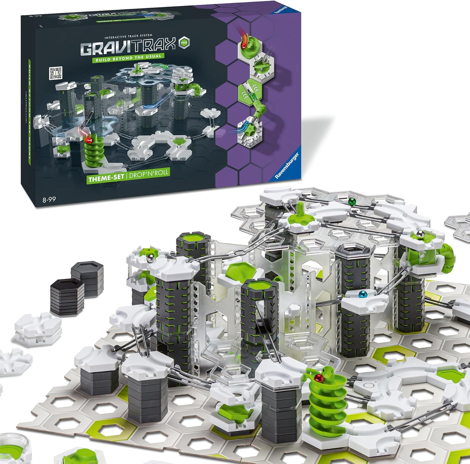 Ravensburger GraviTrax PRO Starter-Set Drop'n'Roll