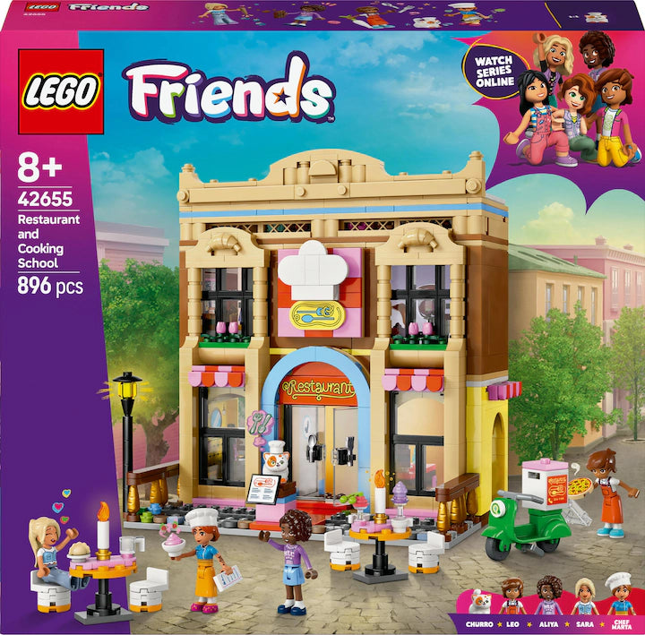 LEGO Friends Restaurant und Kochschule 42655