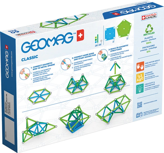 Geomag Classic GREEN line 60 Teile