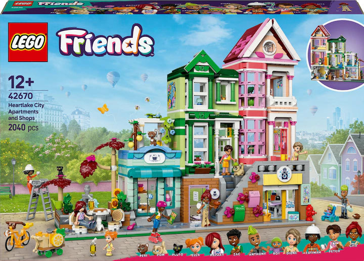 LEGO Friends Heartlake City Wohn- und Einkaufsstrasse 42670