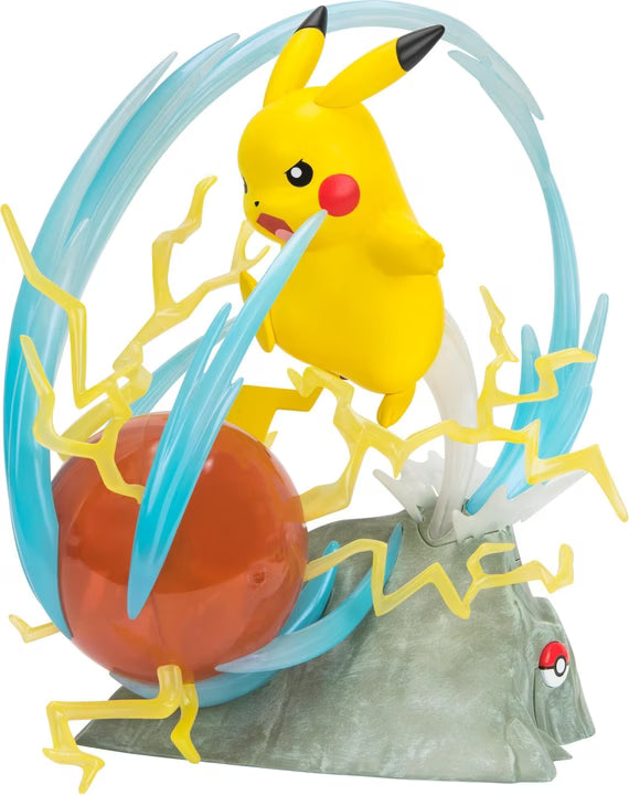 Jazwares Deluxe Statue Pikachu mit Lichtfunktion