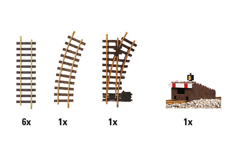Märklin LGB G Gleis 19901 Ergänzungs-Set