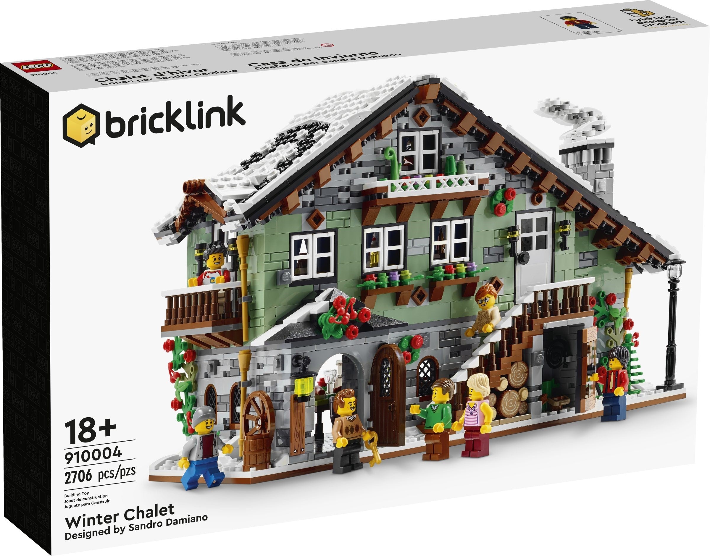LEGO Bricklink Winter Chalet 910004
