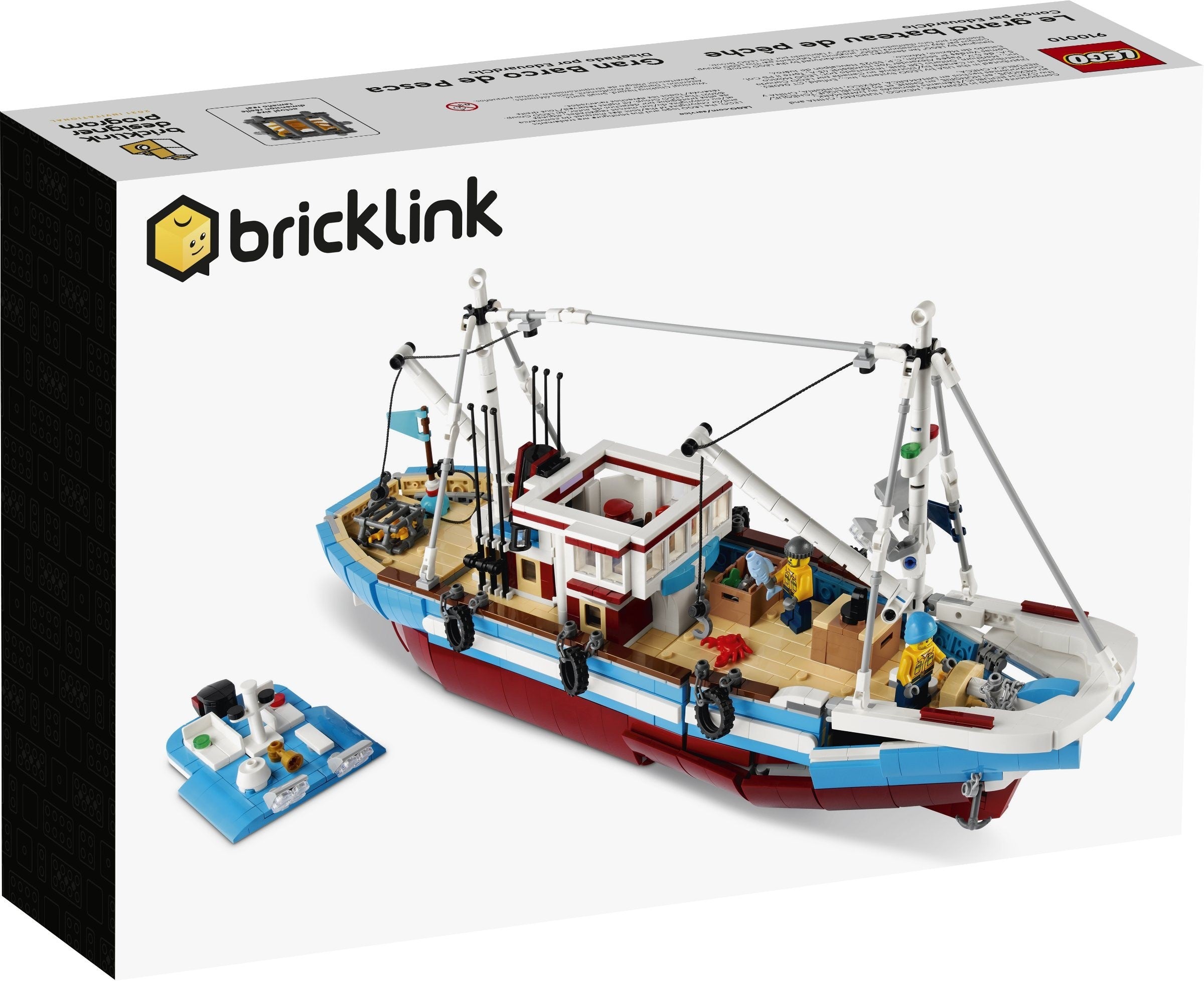 LEGO Bricklink Grosser Fischkutter 910010