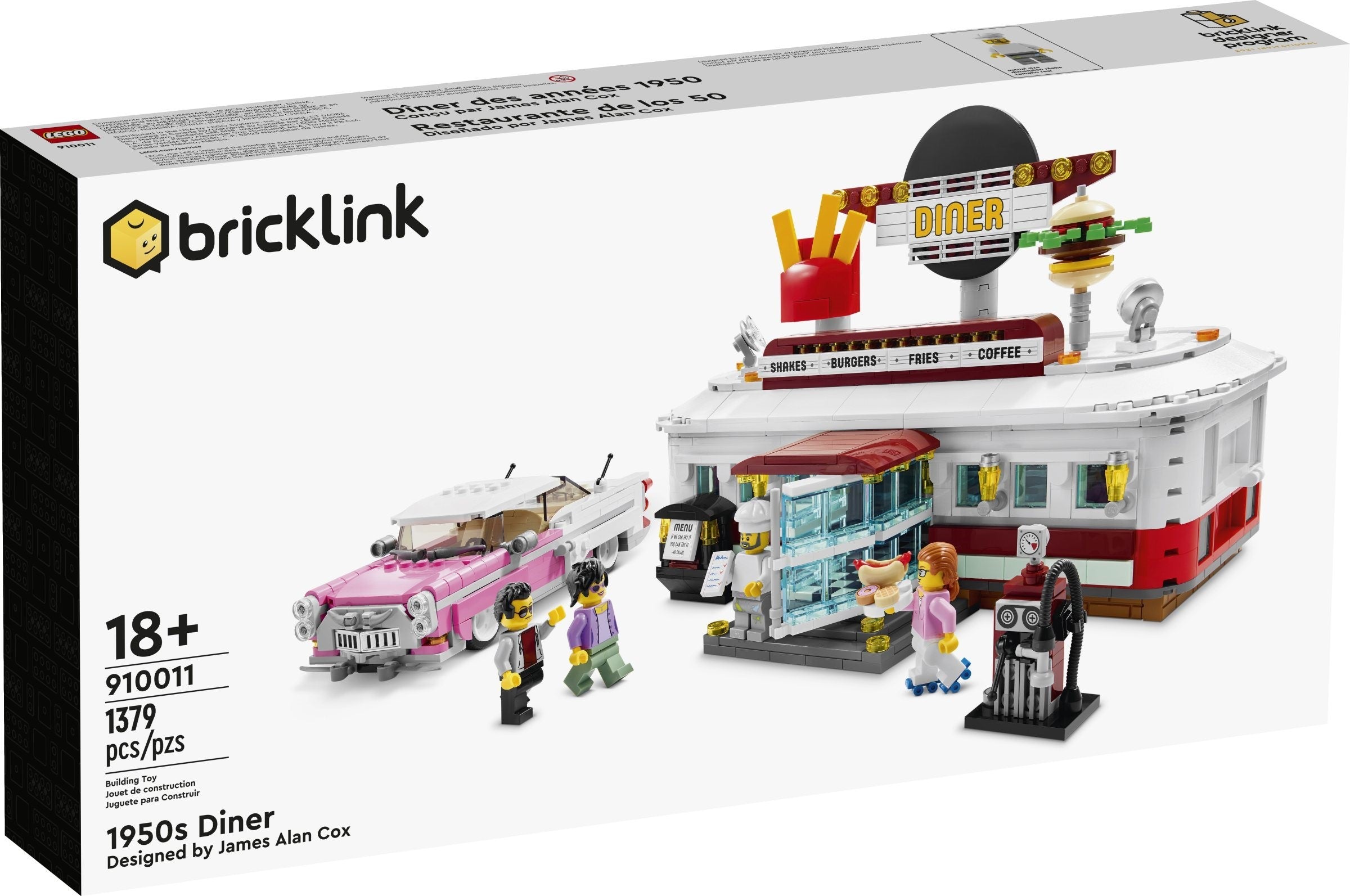 LEGO Bricklink 1950's Diner 910011