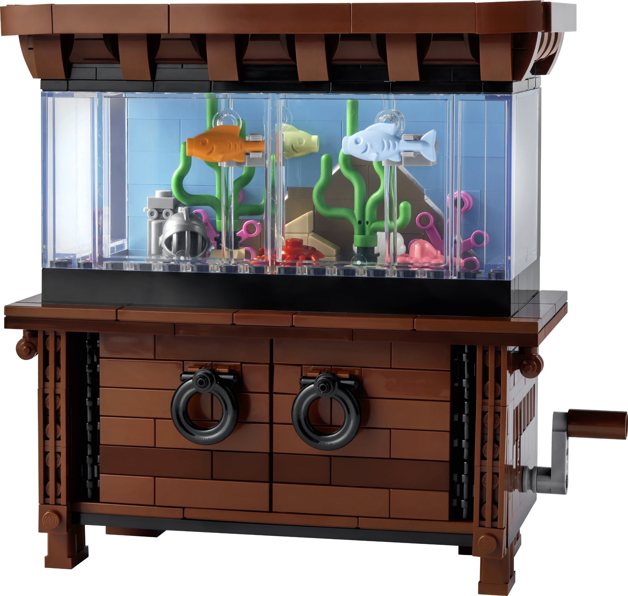 LEGO Bricklink Uhrwerk-Aquarium 910015