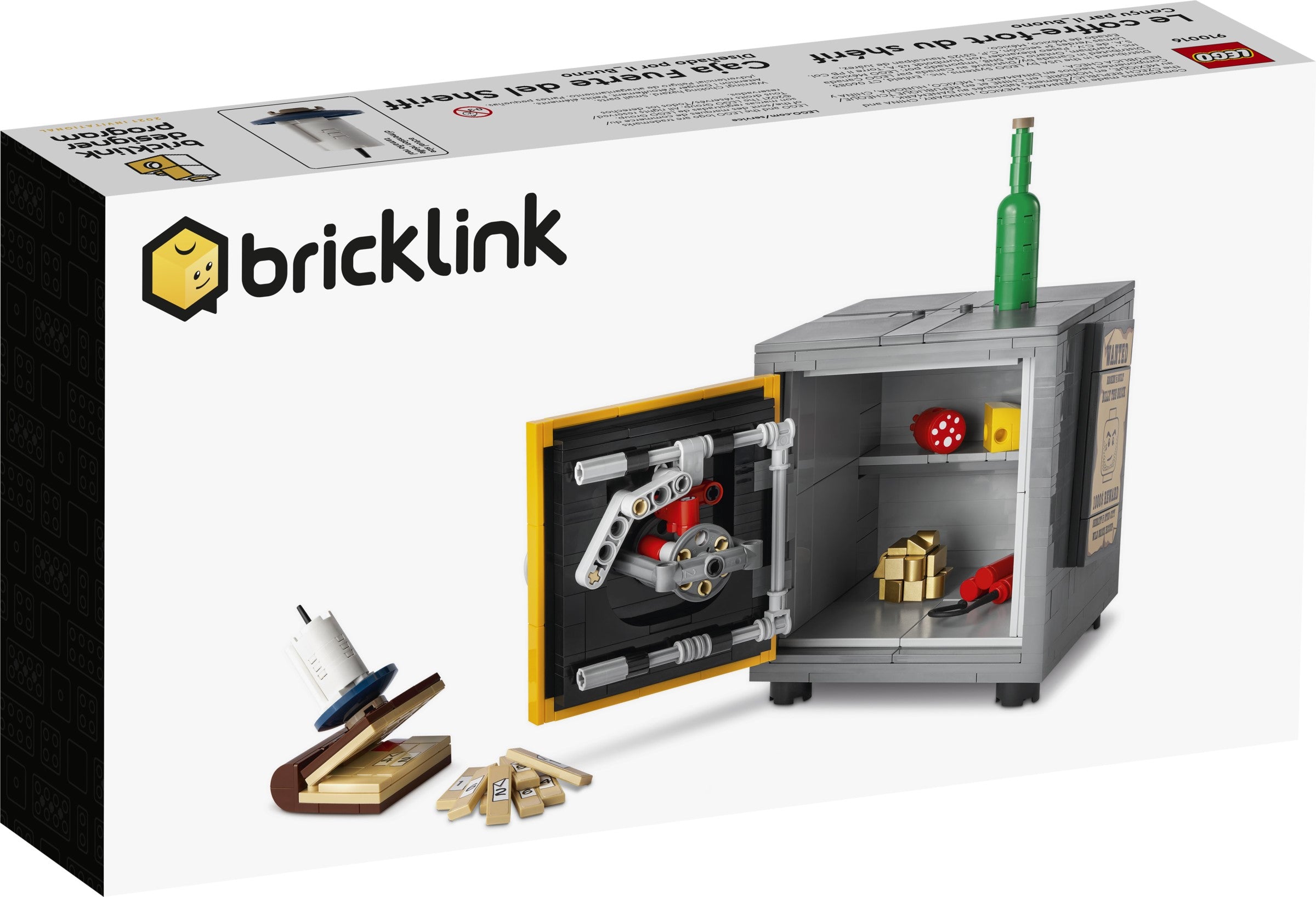LEGO Bricklink Sheriff's Safe 910016