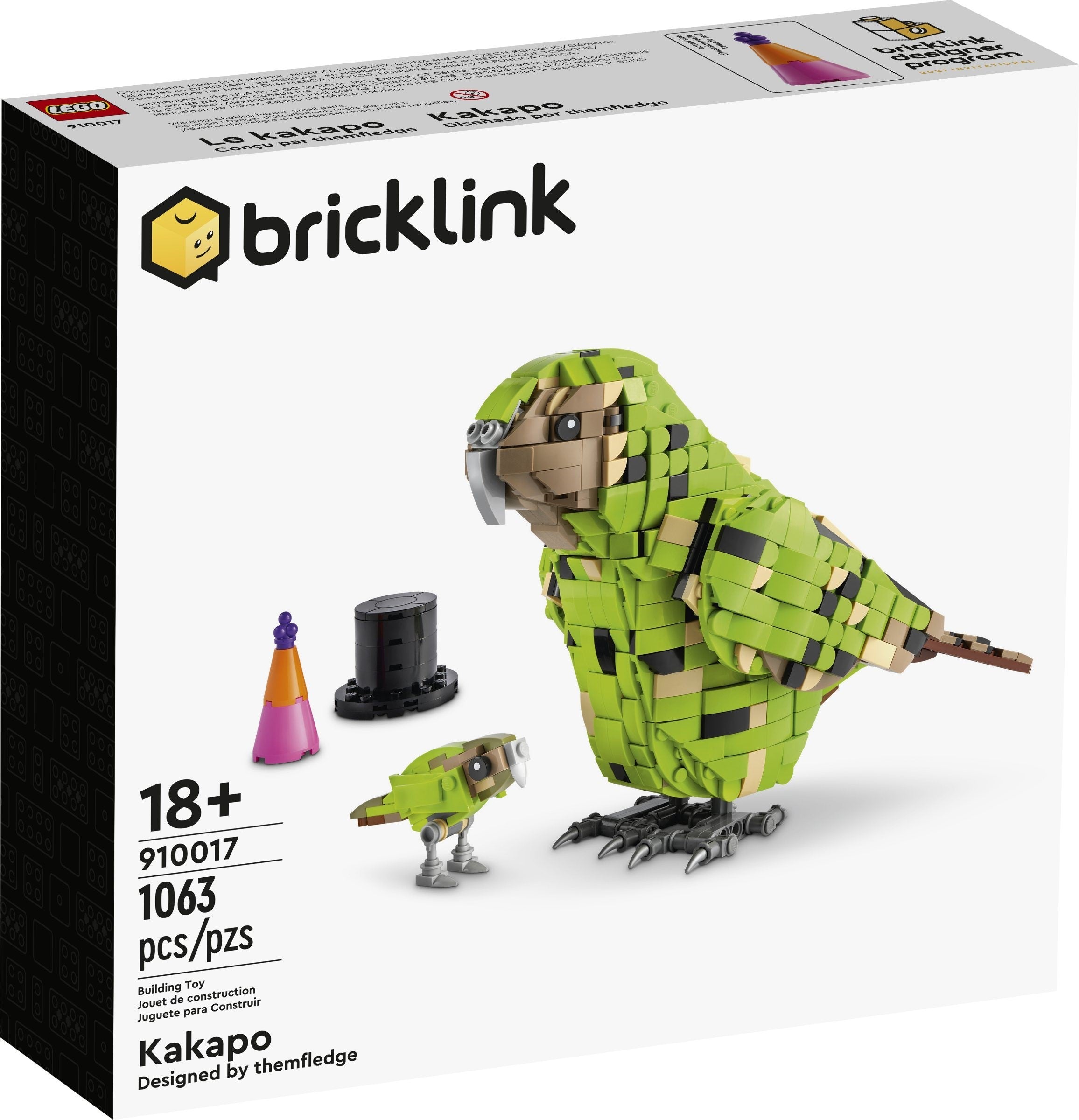 LEGO Bricklink Kakapo 910017