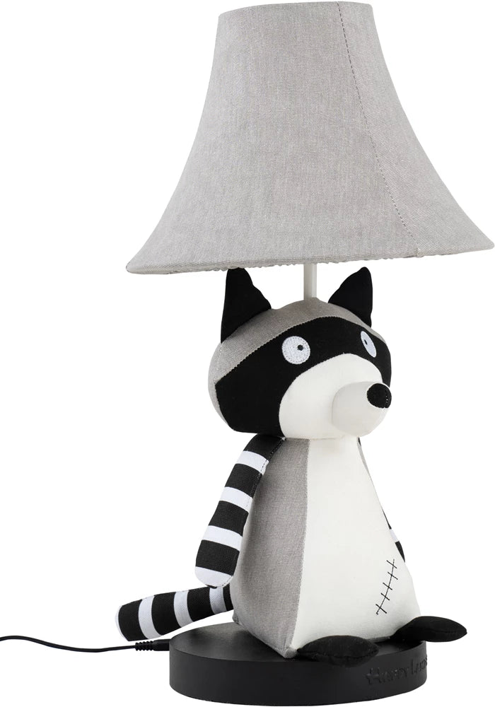 Happy Lamps Design-Tischleuchte Ben der schelmische Waschbär