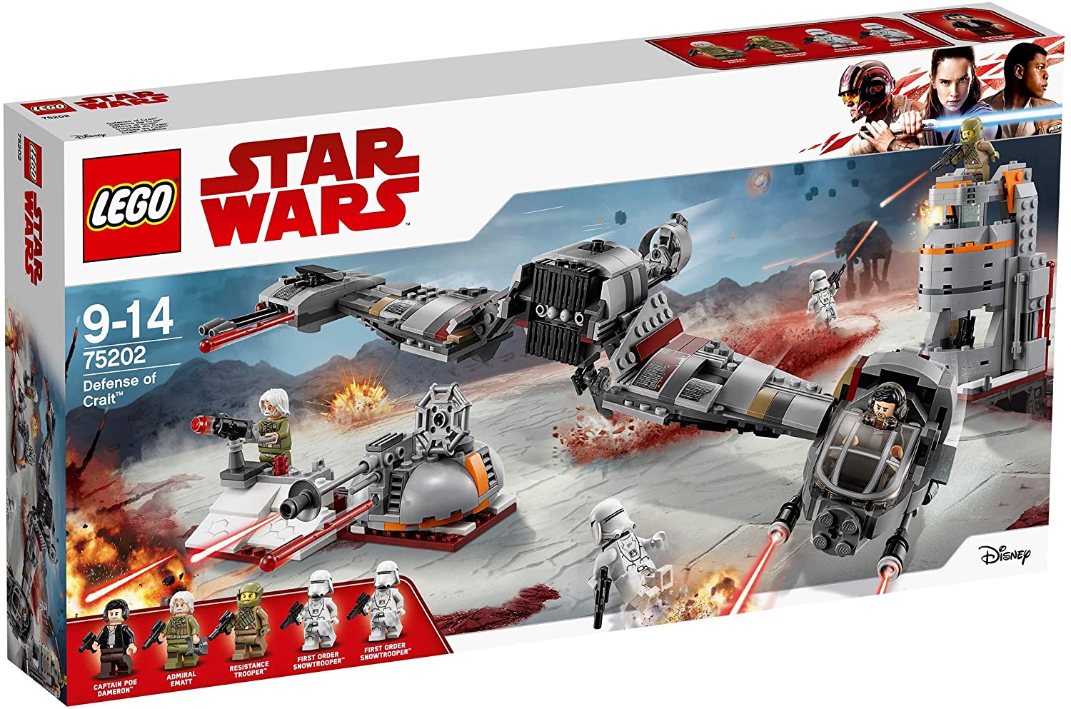 LEGO Star Wars Defense of Crait 75202