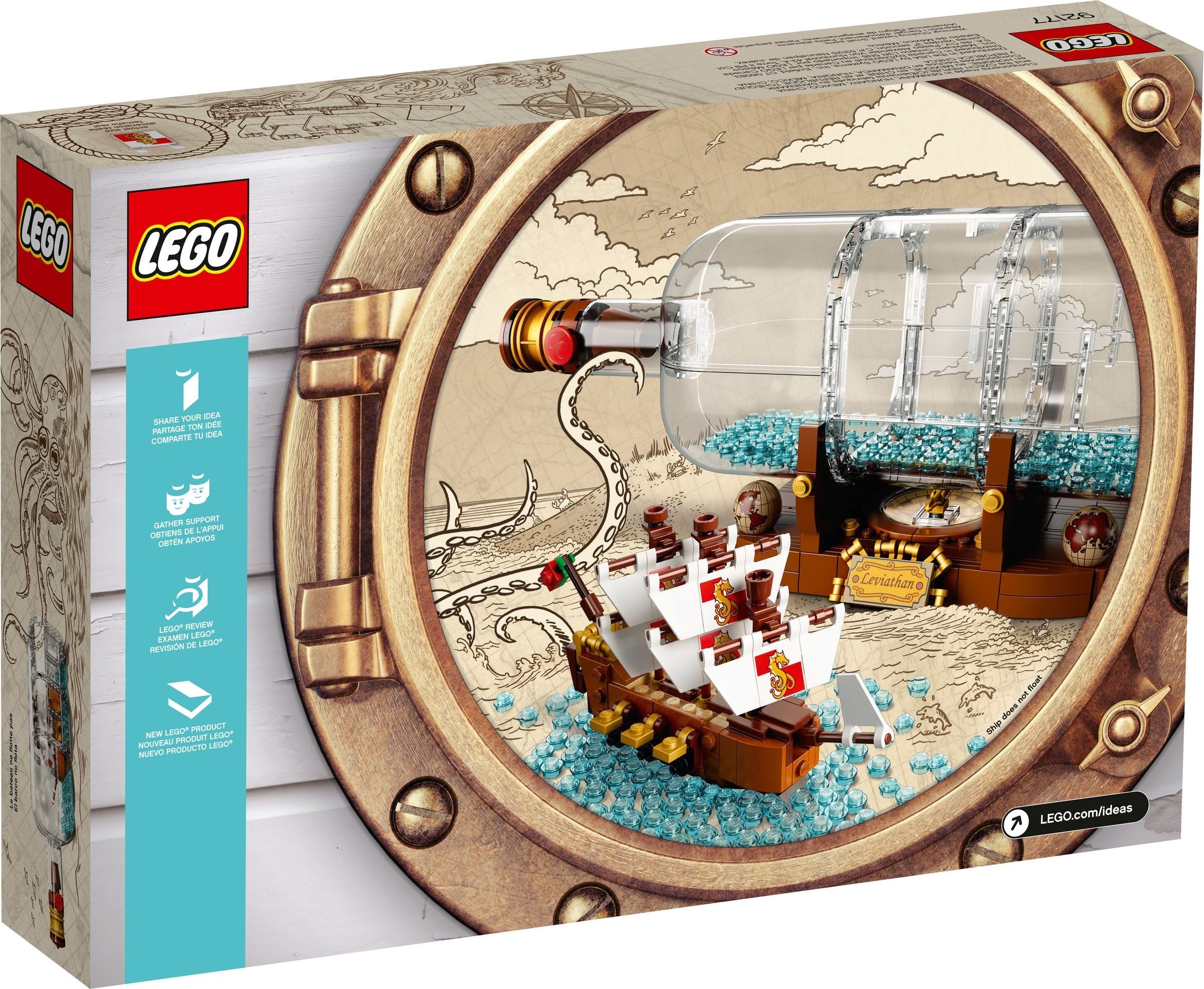 LEGO Ideas Schiff in der Flasche 92177