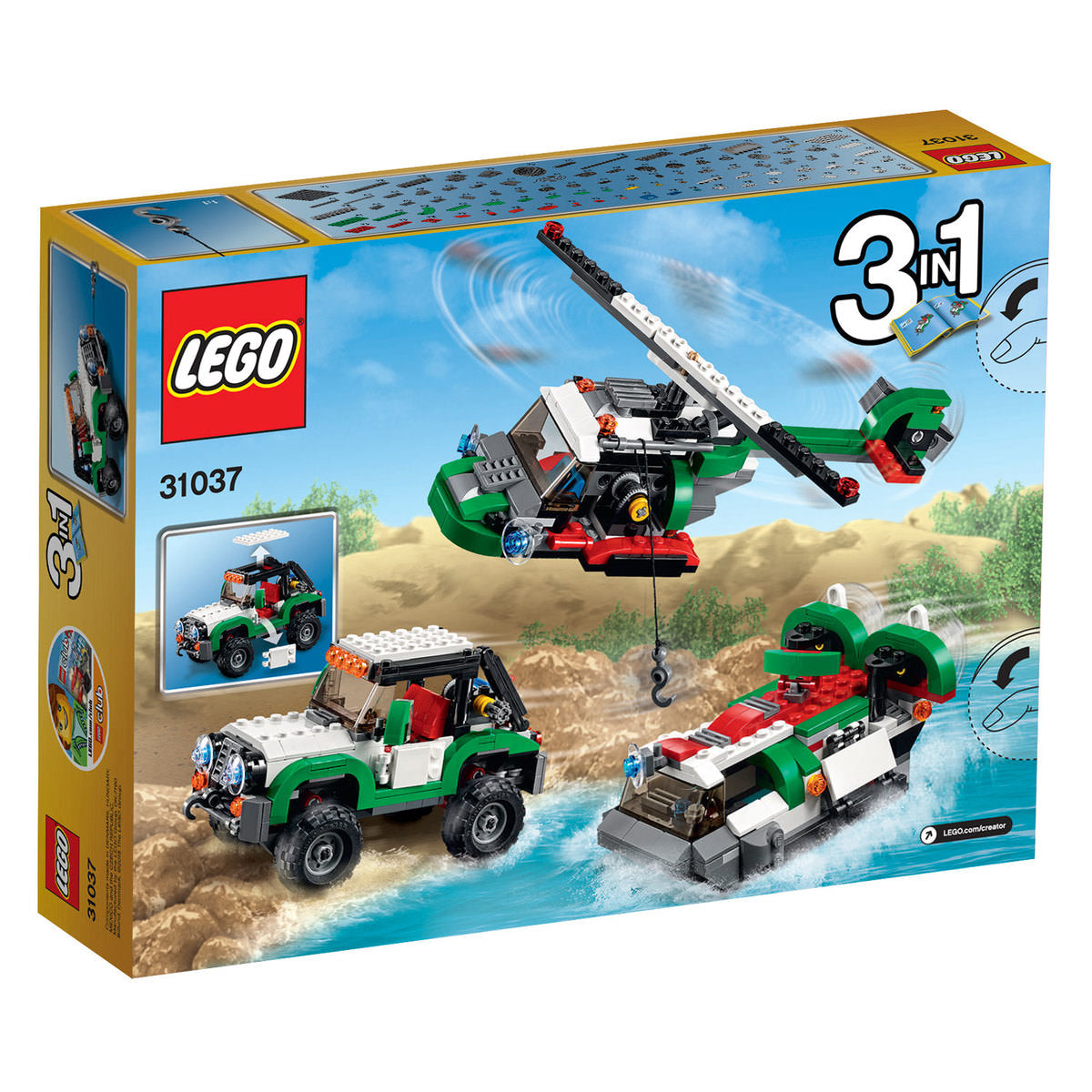 LEGO Creator Abenteuerfahrzeuge 31037