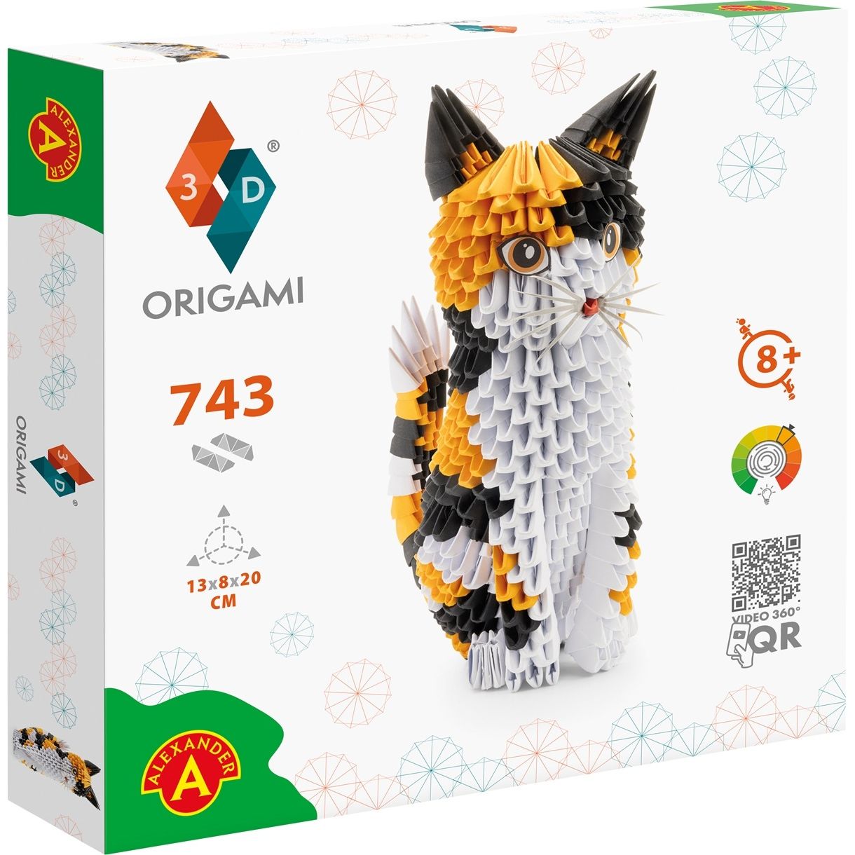 ORIGAMI 3D Katze
