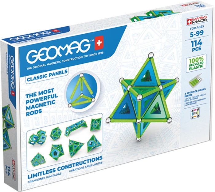 Geomag Panels GREEN line 114 Teile