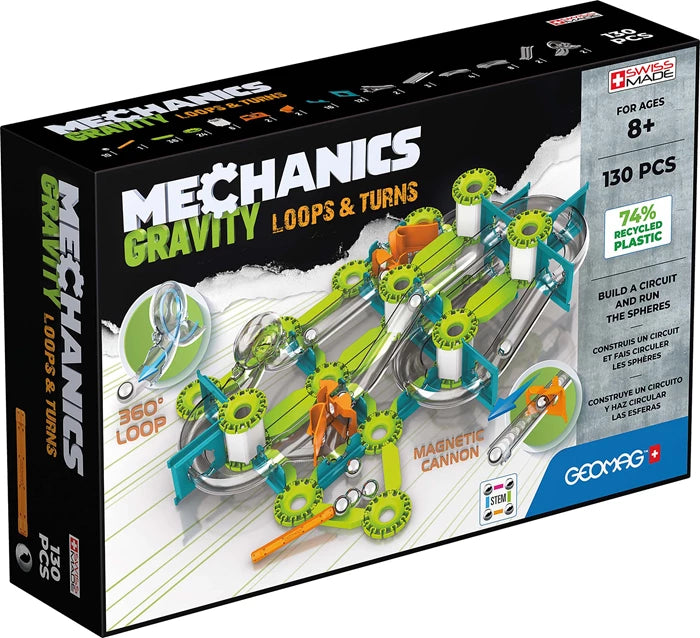 Geomag Gravity Loops & Turns 130 Teile