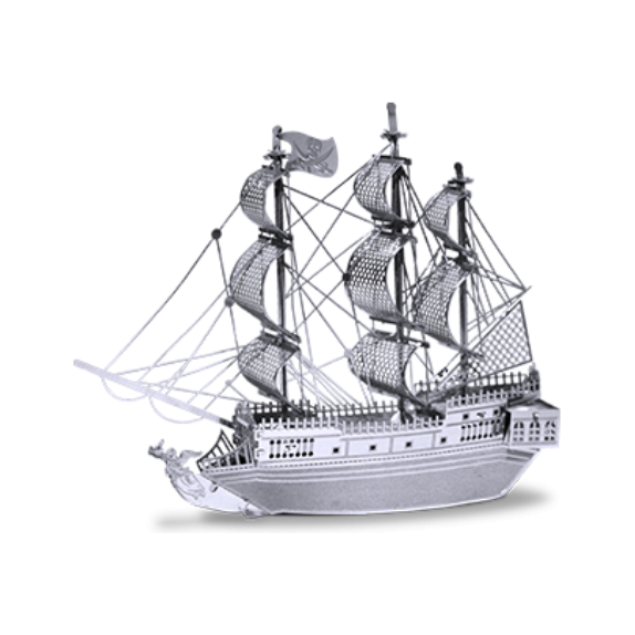 Pirate Ship Black Pearl – Metall Bausatz