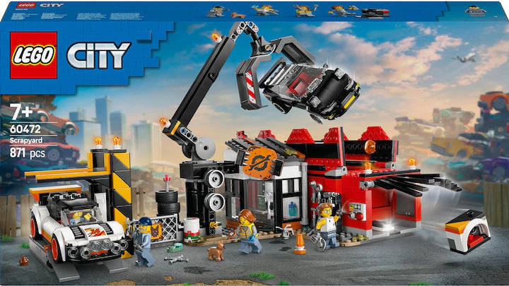 LEGO City Schrottplatz mit Autos 60472