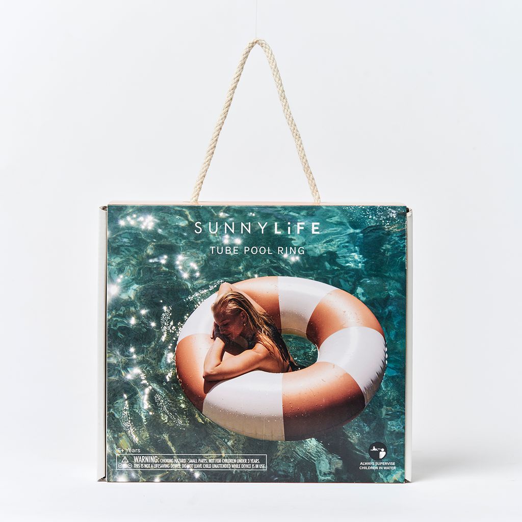 Sunnylife Tube Pool Ring Tierra Clay