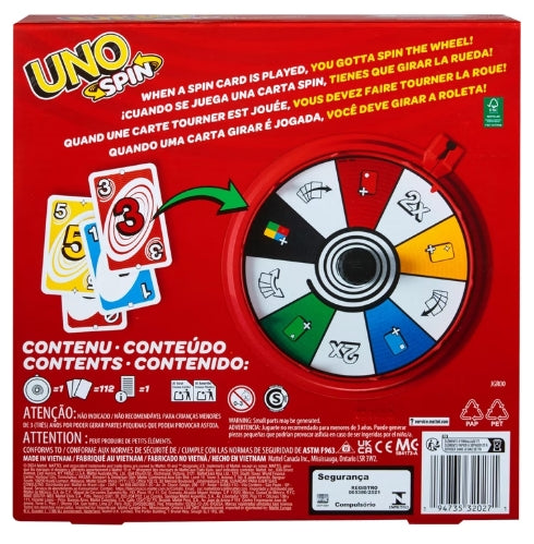 Mattel Games UNO Spin