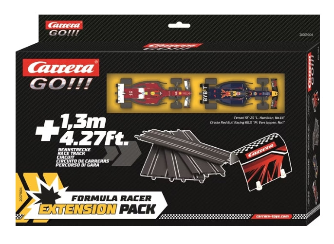 GO! Ausbauset 1.3m/Formula Racer Ferrari SF-25 & Red Bull RB21