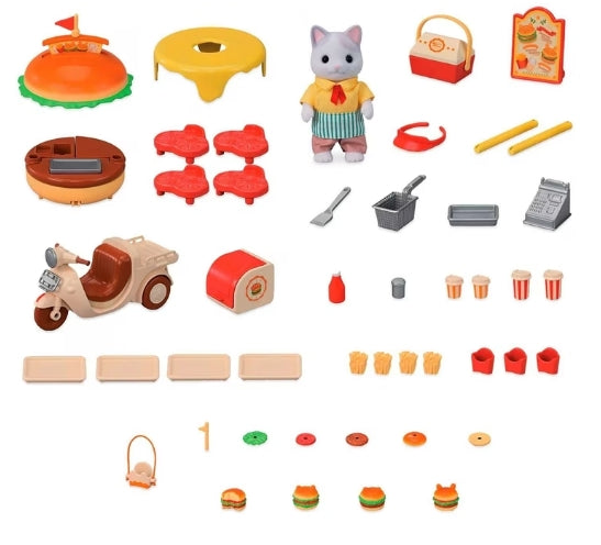 Epoch Mobiler Hamburger Imbiss mit Figur