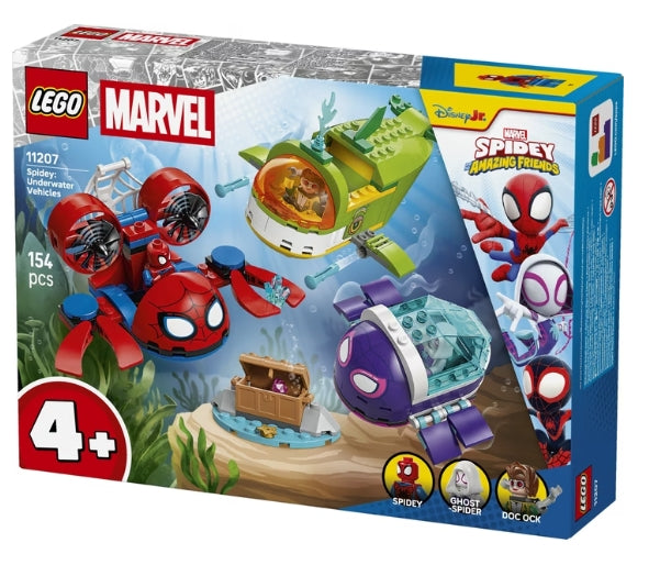 LEGO Marvel Spidey: Unterwasserfahrzeuge 11207