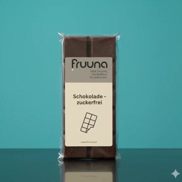 Fruuna Zuckerfreie Schokolade - Mmmmhhh ohne Reue, 70g