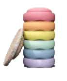 Stapelstein®Rainbow pastel bundle 6 + 1