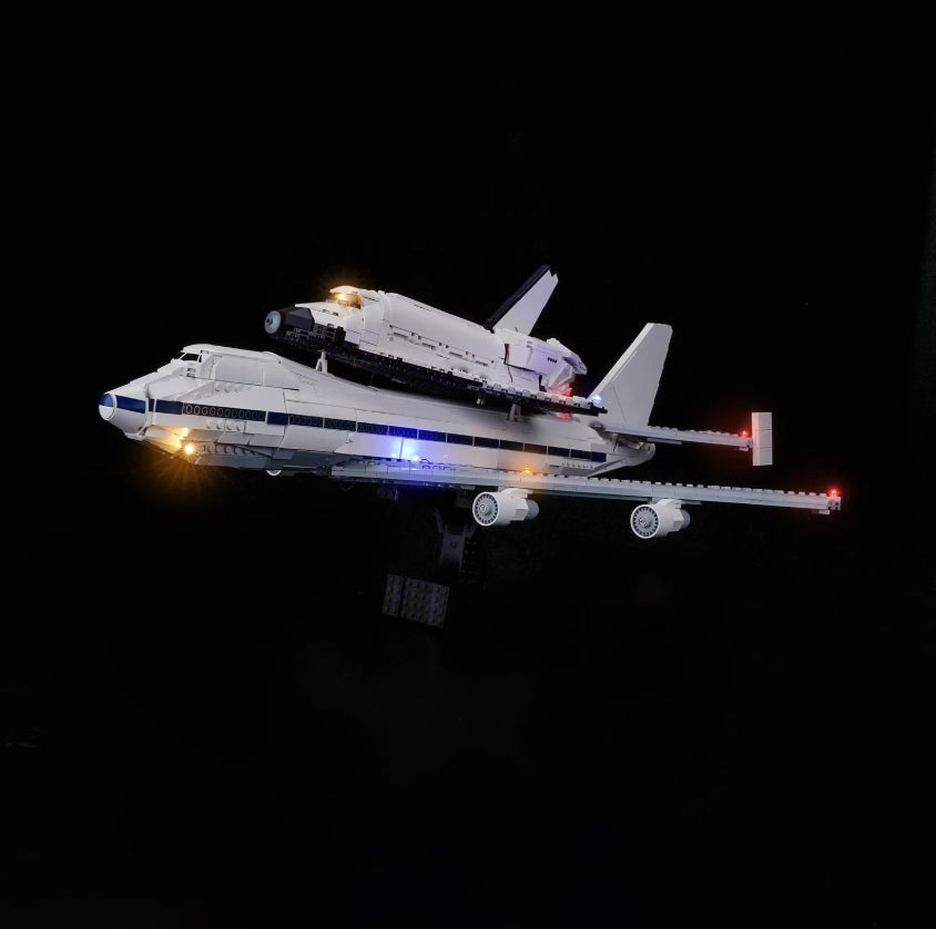 BrickBling LED Licht Set für LEGO Spaceshuttle-Transport-Jumbo (10360) inkl. Fernbedienung