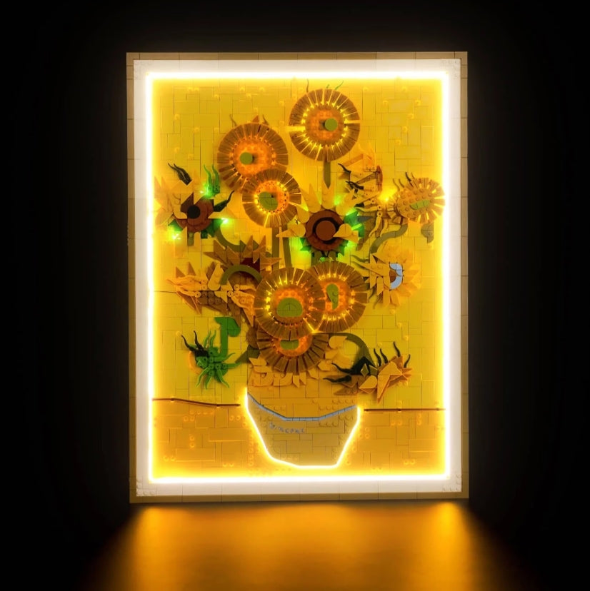 BrickBling LED Licht Set für LEGO Vincent van Gogh – Sonnenblumen (31215)