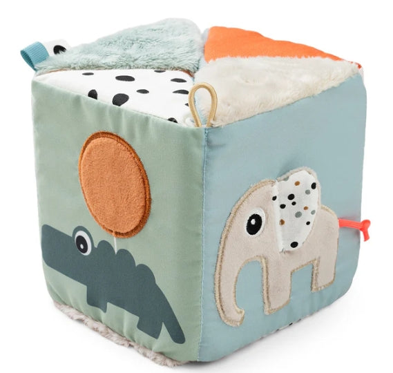 Done by Deer Ausklappbarer Würfel Deer friends Farbmix