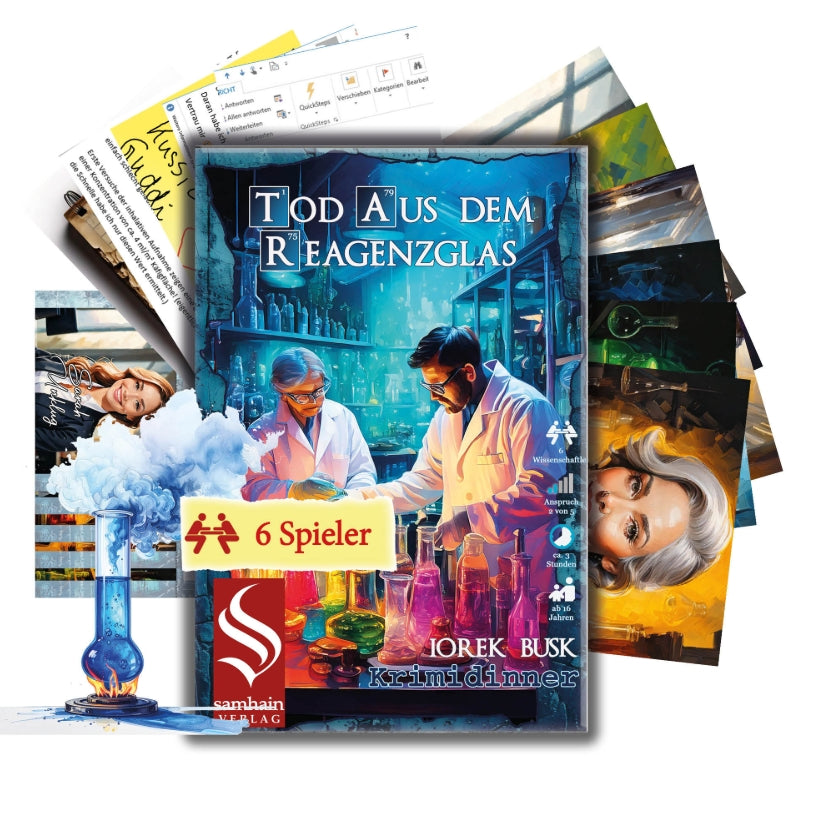 Krimi Dinner - Tod aus dem Reagenzglas