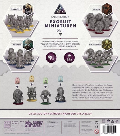 Skellig Games Anachrony – Exosuit Miniaturen Set