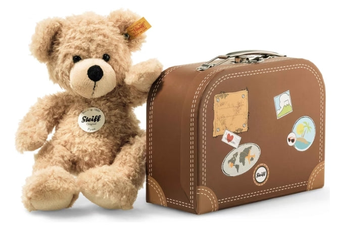 Steiff Fynn Teddybär im Koffer beige 28cm