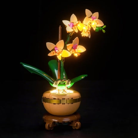 BrickBling LED Licht Set für LEGO Mini-Orchidee (10343)