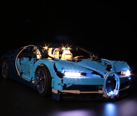 BrickBling LED Licht Set für LEGO Bugatti Chiron (42083) inkl. Fernbedienung
