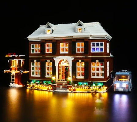 BrickBling LED Licht Set für LEGO Allein zu Haus (21330) inkl. Fernbedienung