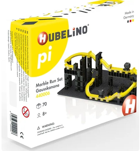 Hubelino pi: Kugelbahn Set Gausskanone [70 Teile]