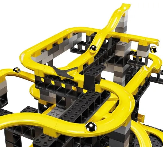 Hubelino pi: Kugelbahn Bahnelemente Set [141-teilig]