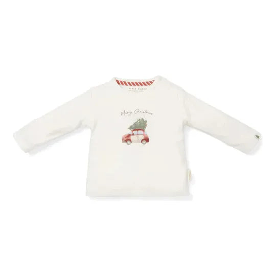 Little Dutch Christmas T-shirt long sleeves Merry Christmas - 104