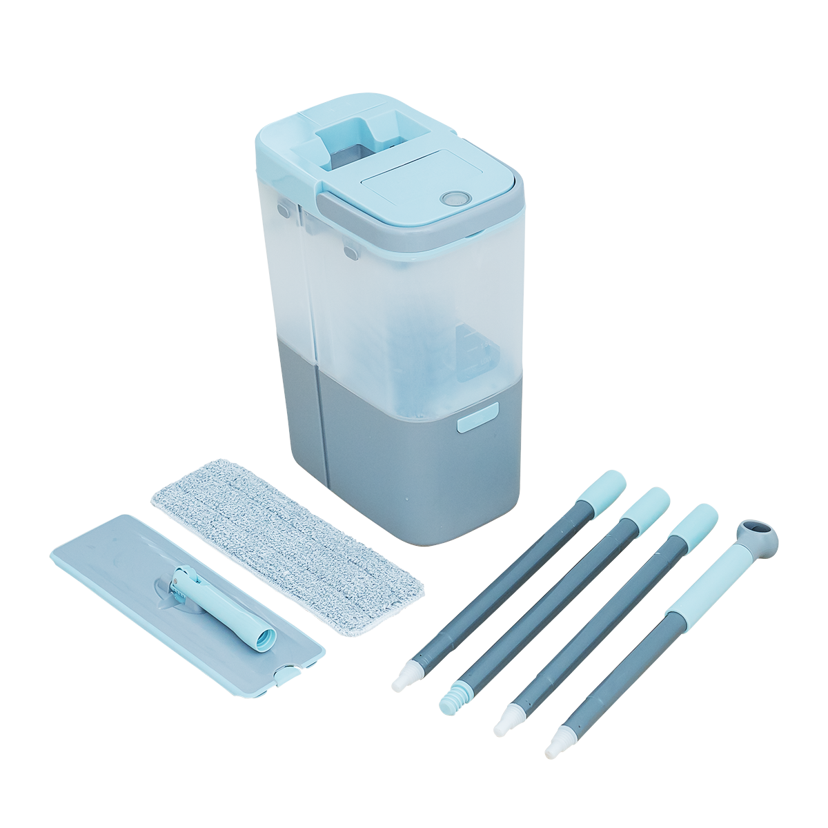 CREaCLEAN CleanAqua – Mop mit elektrischer Frischwasserpumpe