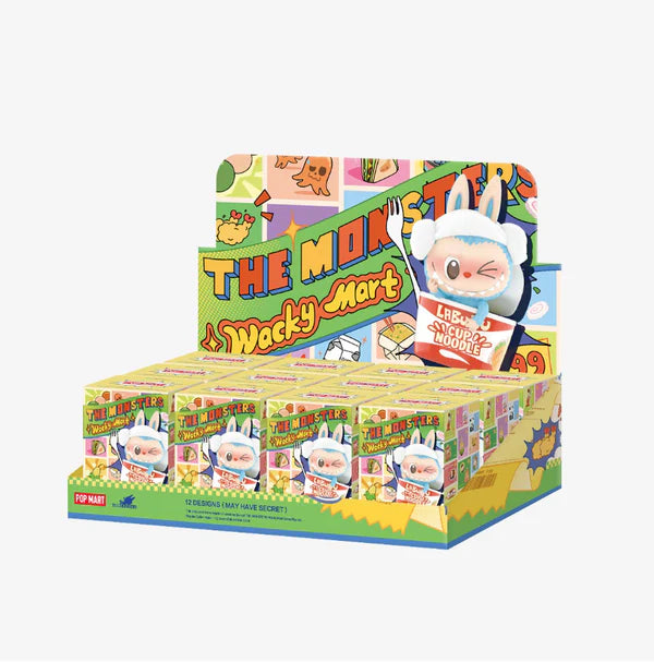 Pop Mart Labubu The Monsters Wacky Mart Series Figure Sealed Case (Einzelpack)