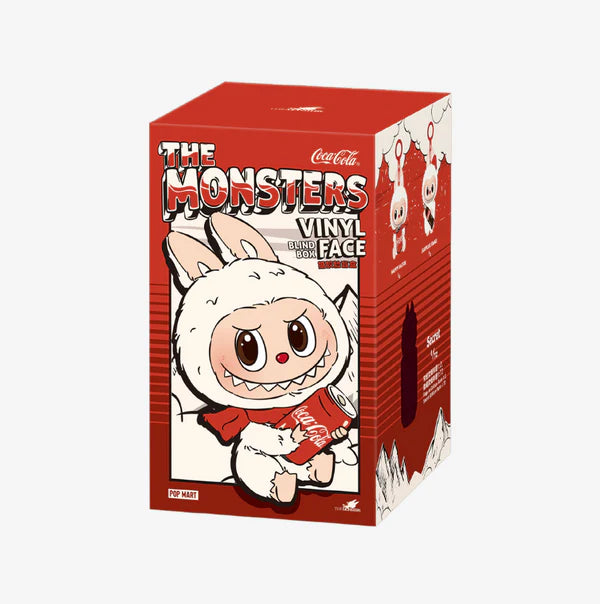 Pop Mart Labubu The Monsters Coca Cola Serie Vinyl Face Sealed Case (Einzelpack)