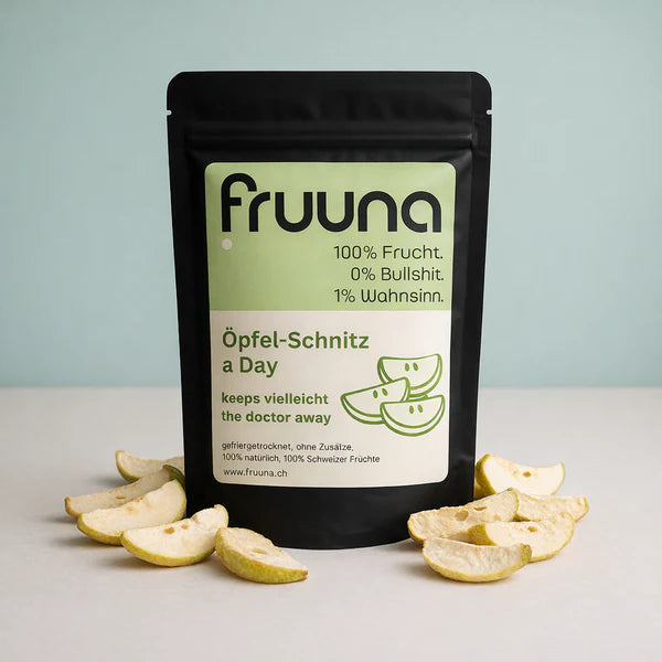 Fruuna MINI Öpfelschnitz (Apfelschnitze) – gefriergetrocknet, 20g