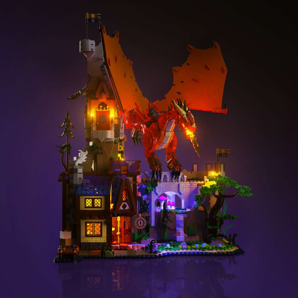 LMB 2.0 LED Licht für LEGO Ideas Dungeons & Dragons: Die Sage vom Roten Drachen 21348