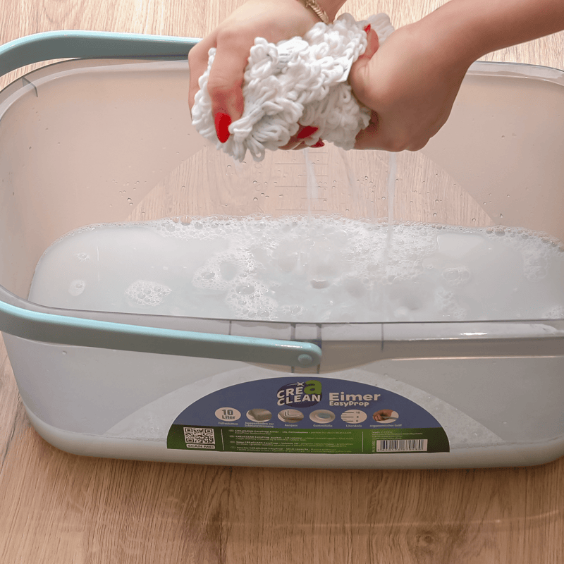CREaCLEAN EasyProp – Ersatzpads Baumwolle Wischbezug, 2er Set
