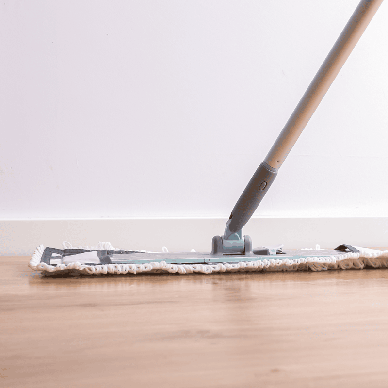 CREaCLEAN CrystalMop – Ersatzpads Baumwolle Wischbezug, 2er Set
