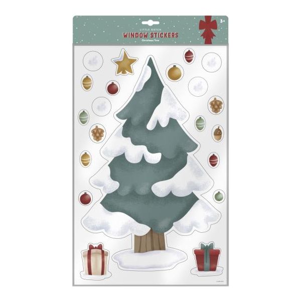 Little Dutch Fenster Stickers Weihnachtsbaum